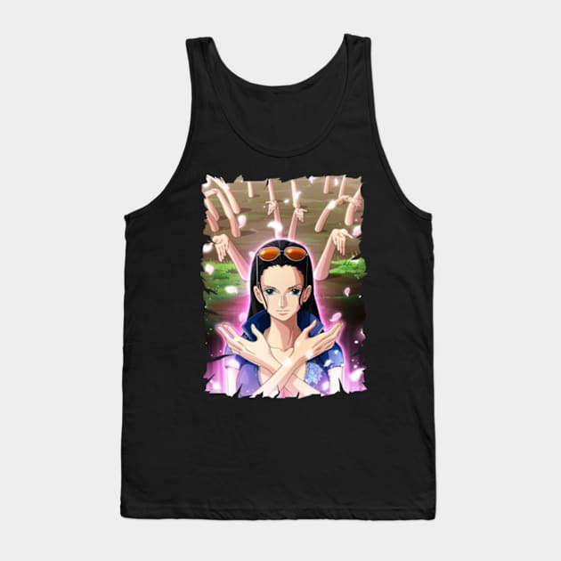 NICO ROBIN MERCH VTG Tank Top by feliksiau